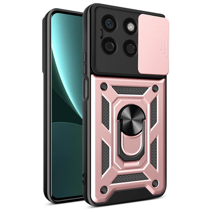 Husa de protectie Techsuit CamShield Series compatibila cu Honor X8b, acoperire spate, rose gold