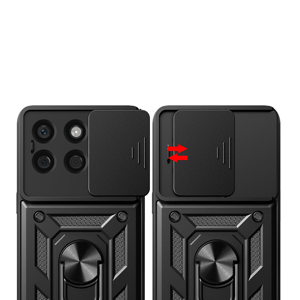 Husa de protectie Techsuit CamShield Series compatibila cu Honor X8b, acoperire spate, rose gold