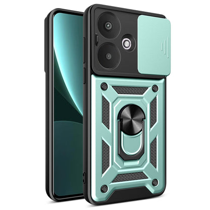 Husa de protectie Techsuit CamShield Series compatibila cu Xiaomi Redmi 13C 5G, acoperire spate, verde