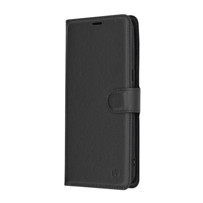 Husa de protectie Techsuit Leather Folio compatibila cu Google Pixel 8 Pro, acoperire spate, negru