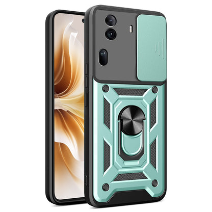 Husa de protectie Techsuit CamShield Series compatibila cu Oppo Reno11 Pro, acoperire spate, verde