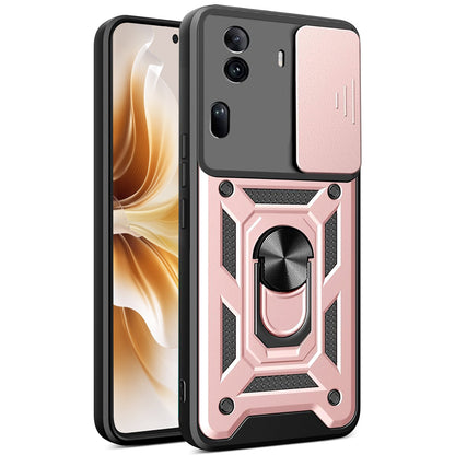 Husa de protectie Techsuit CamShield Series compatibila cu Oppo Reno11 Pro, acoperire spate, rose gold
