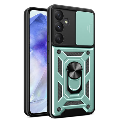 Husa de protectie Techsuit CamShield Series compatibila cu Samsung Galaxy A35 5G, acoperire spate, verde