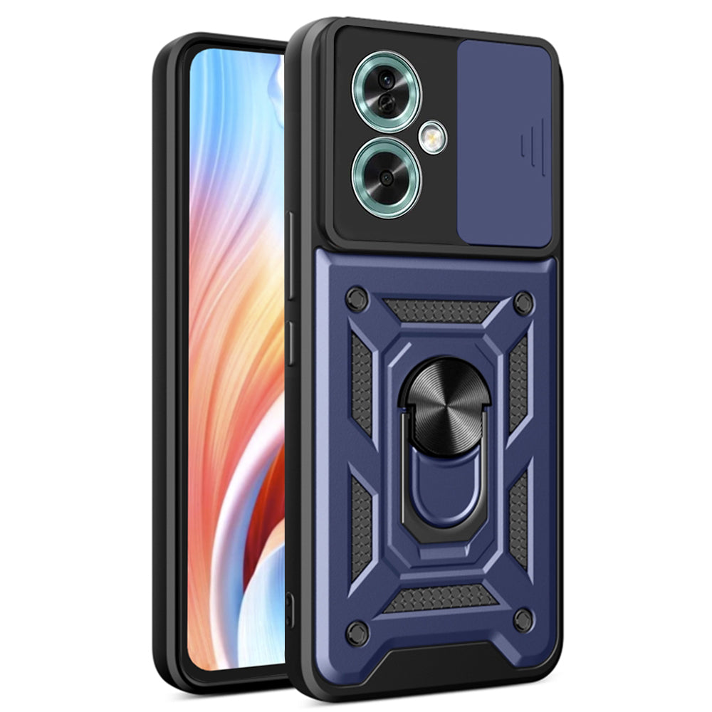 Husa de protectie Techsuit CamShield Series compatibila cu Oppo A79 5G, acoperire spate, albastru