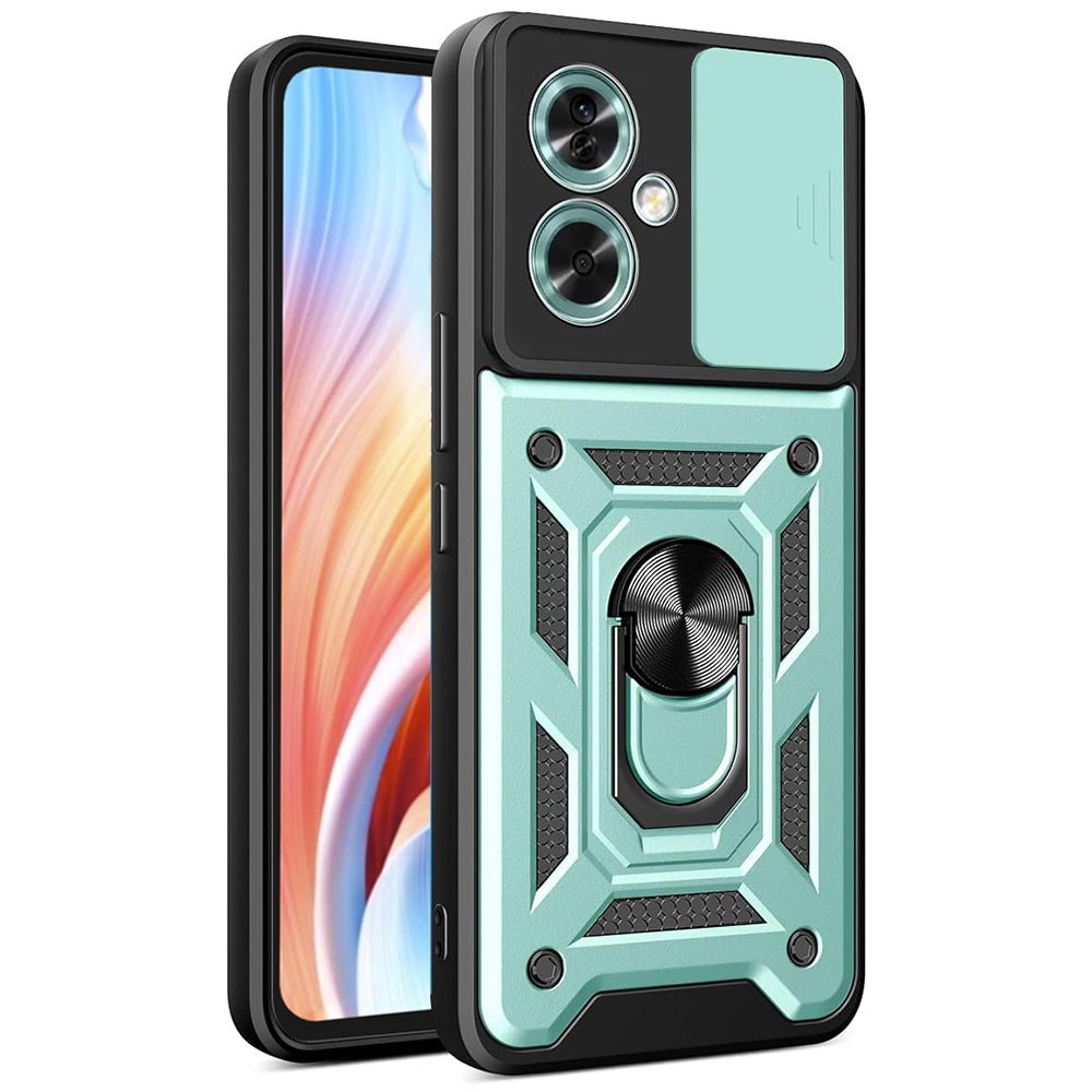 Husa de protectie Techsuit CamShield Series compatibila cu Oppo A79 5G, acoperire spate, verde