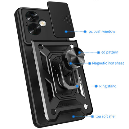 Husa de protectie Techsuit CamShield Series compatibila cu Oppo A79 5G, acoperire spate, verde