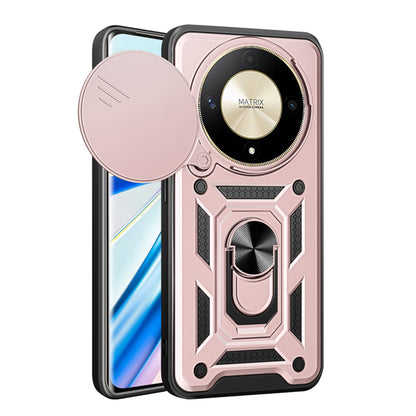 Husa de protectie Techsuit CamShield Series compatibila cu Honor Magic6 Lite, acoperire spate, rose gold