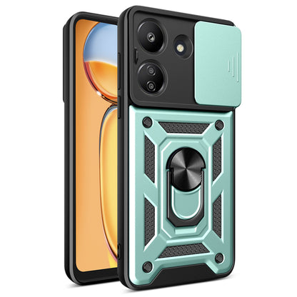 Husa de protectie Techsuit CamShield Series compatibila cu Xiaomi Redmi Poco C65, acoperire spate, verde