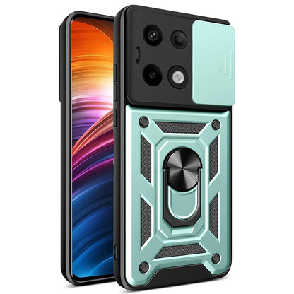 Husa de protectie Techsuit CamShield Series compatibila cu Xiaomi Redmi Poco X6, acoperire spate, verde