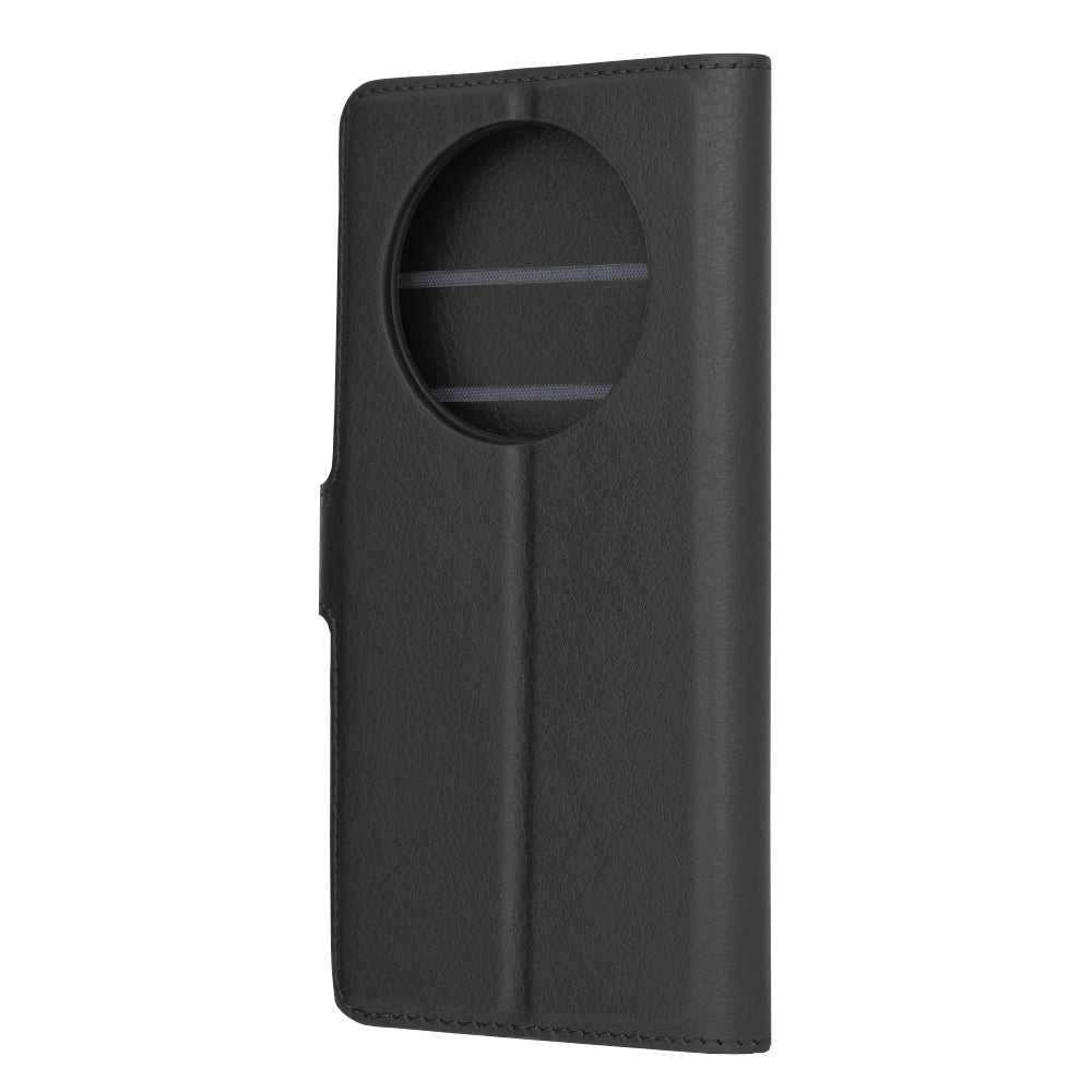 Husa de protectie Techsuit Leather Folio compatibila cu Honor Magic6 Lite, acoperire spate, negru