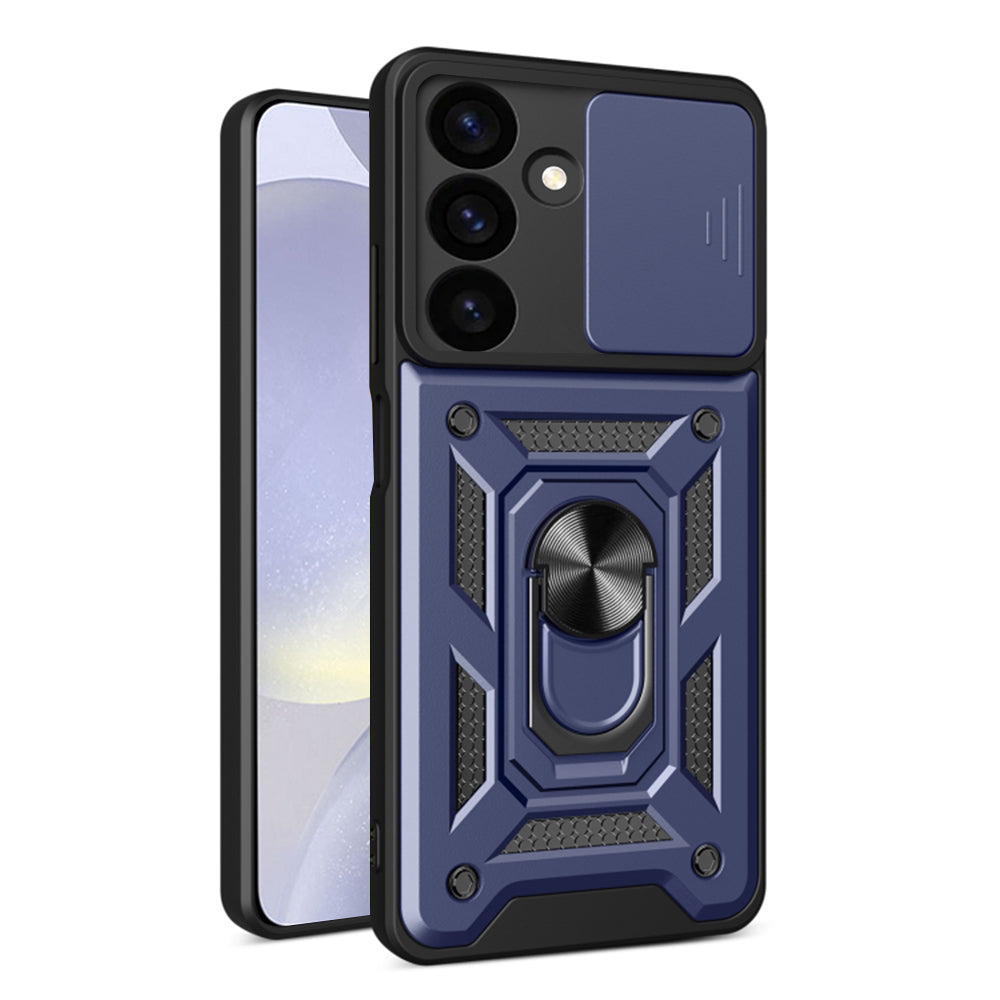 Husa de protectie Techsuit CamShield Series compatibila cu Samsung Galaxy S24 Plus, acoperire spate, albastru
