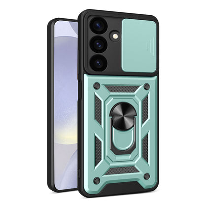 Husa de protectie Techsuit CamShield Series compatibila cu Samsung Galaxy S24, acoperire spate, verde