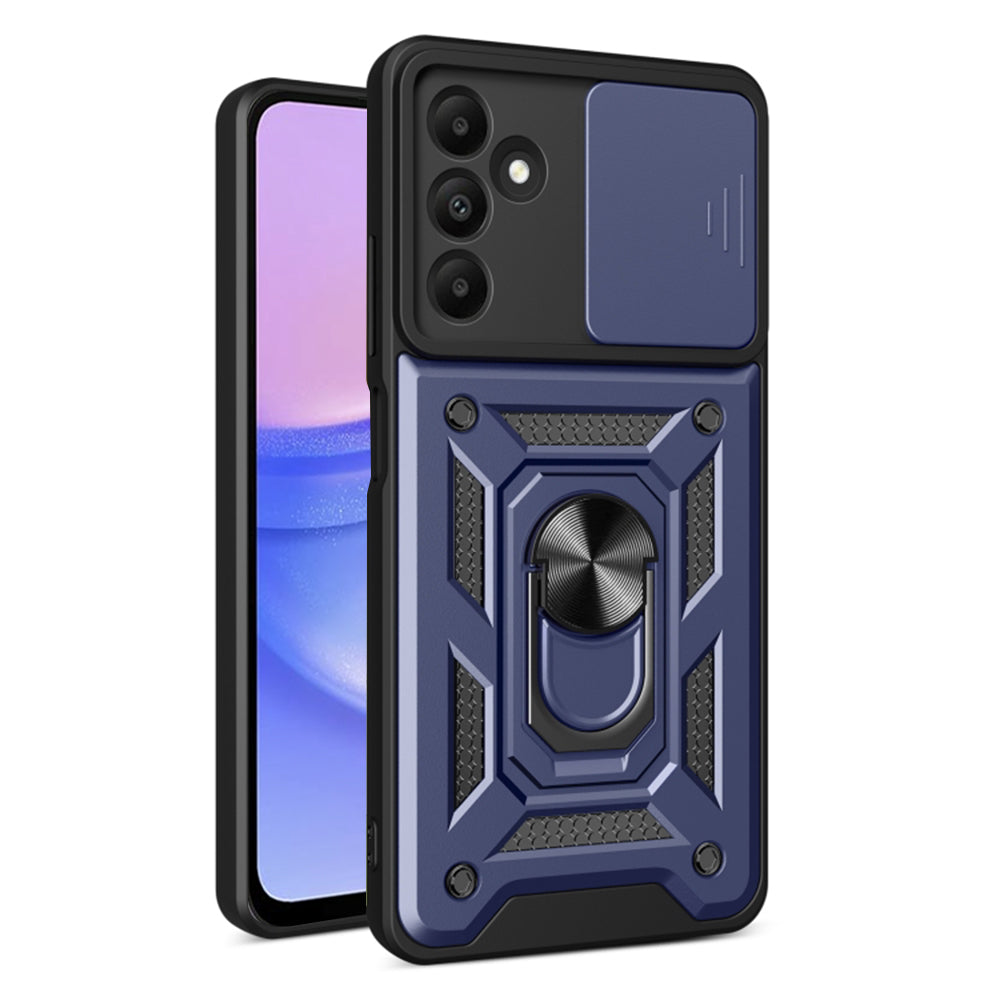 Husa de protectie Techsuit CamShield Series compatibila cu Samsung Galaxy A15 5G, acoperire spate, albastru