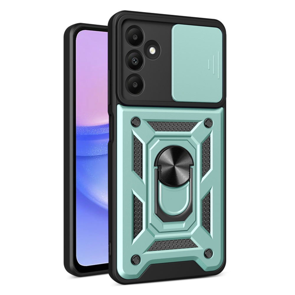 Husa de protectie Techsuit CamShield Series compatibila cu Samsung Galaxy A15 5G, acoperire spate, verde