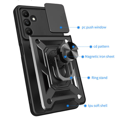 Husa de protectie Techsuit CamShield Series compatibila cu Samsung Galaxy A15 5G, acoperire spate, verde