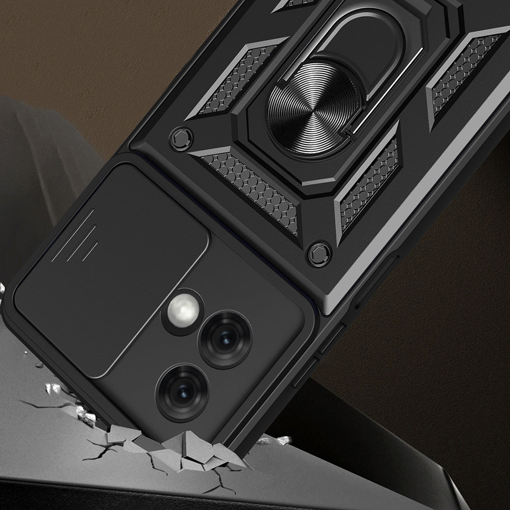 Husa de protectie Techsuit CamShield Series compatibila cu Motorola Moto G84, acoperire spate, rose gold