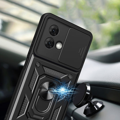 Husa de protectie Techsuit CamShield Series compatibila cu Motorola Moto G84, acoperire spate, rose gold