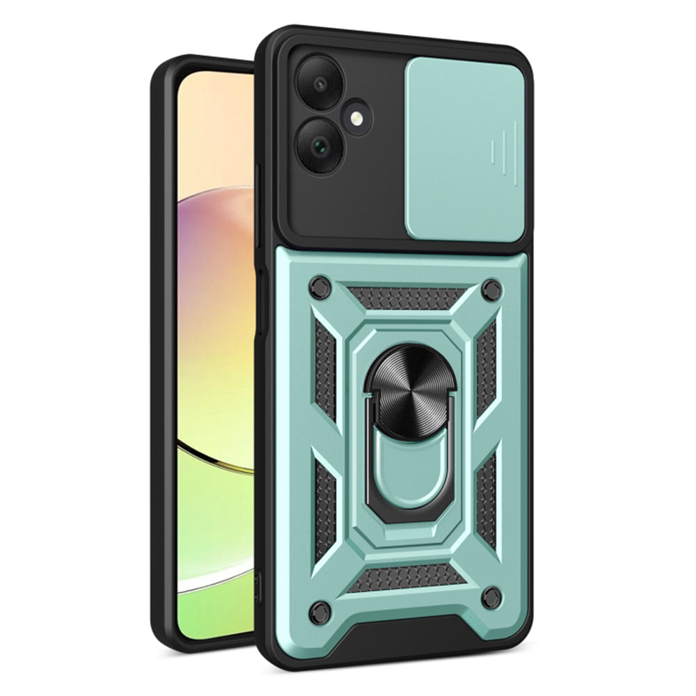 Husa de protectie Techsuit CamShield Series compatibila cu Samsung Galaxy A05, acoperire spate, verde