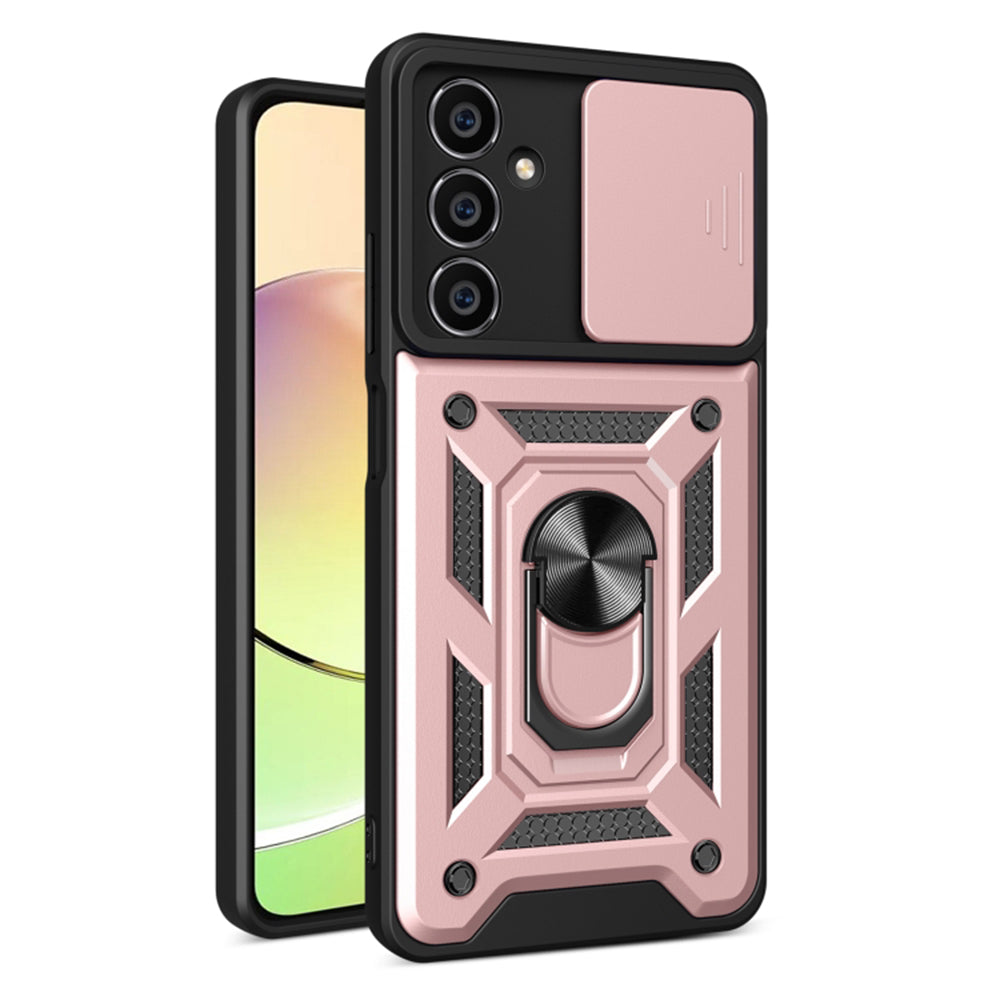 Husa de protectie Techsuit CamShield Series compatibila cu Samsung Galaxy A05s, acoperire spate, rose gold