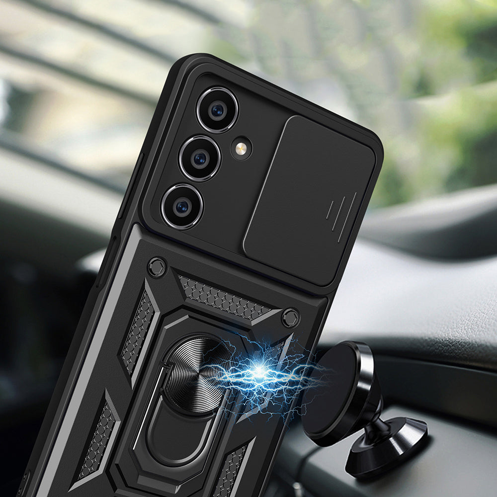 Husa de protectie Techsuit CamShield Series compatibila cu Samsung Galaxy A05s, acoperire spate, rose gold