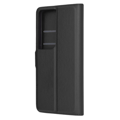 Husa de protectie Techsuit Leather Folio compatibila cu Honor 90 SMART, acoperire spate, negru