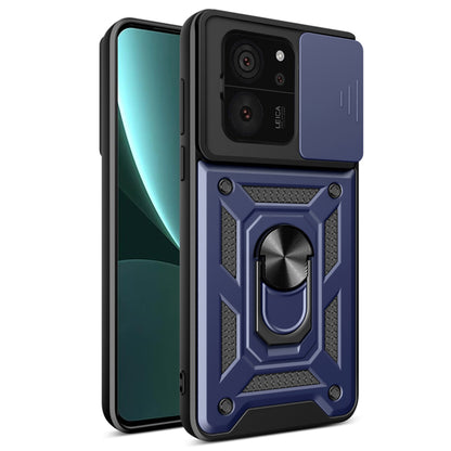 Husa de protectie Techsuit CamShield Series compatibila cu Xiaomi 13T, acoperire spate, albastru