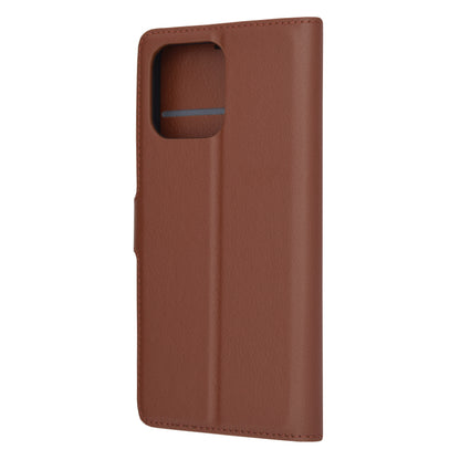 Husa de protectie Techsuit Leather Folio compatibila cu Honor X8a, acoperire spate, maro
