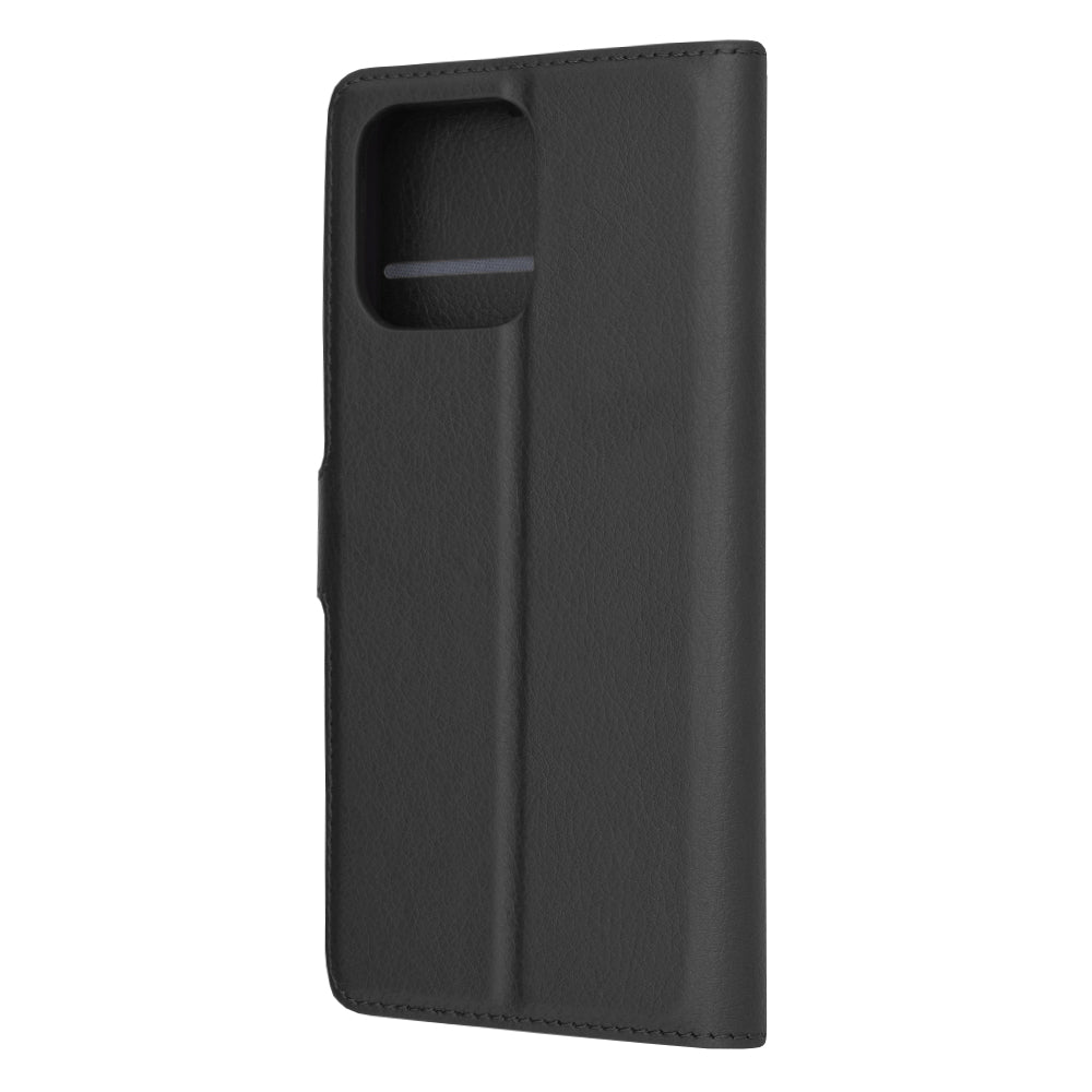Husa de protectie Techsuit Leather Folio compatibila cu Honor X8a, acoperire spate, negru