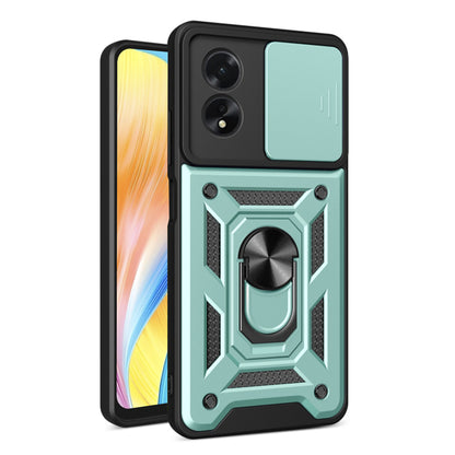 Husa de protectie Techsuit CamShield Series compatibila cu Oppo A38, acoperire spate, verde