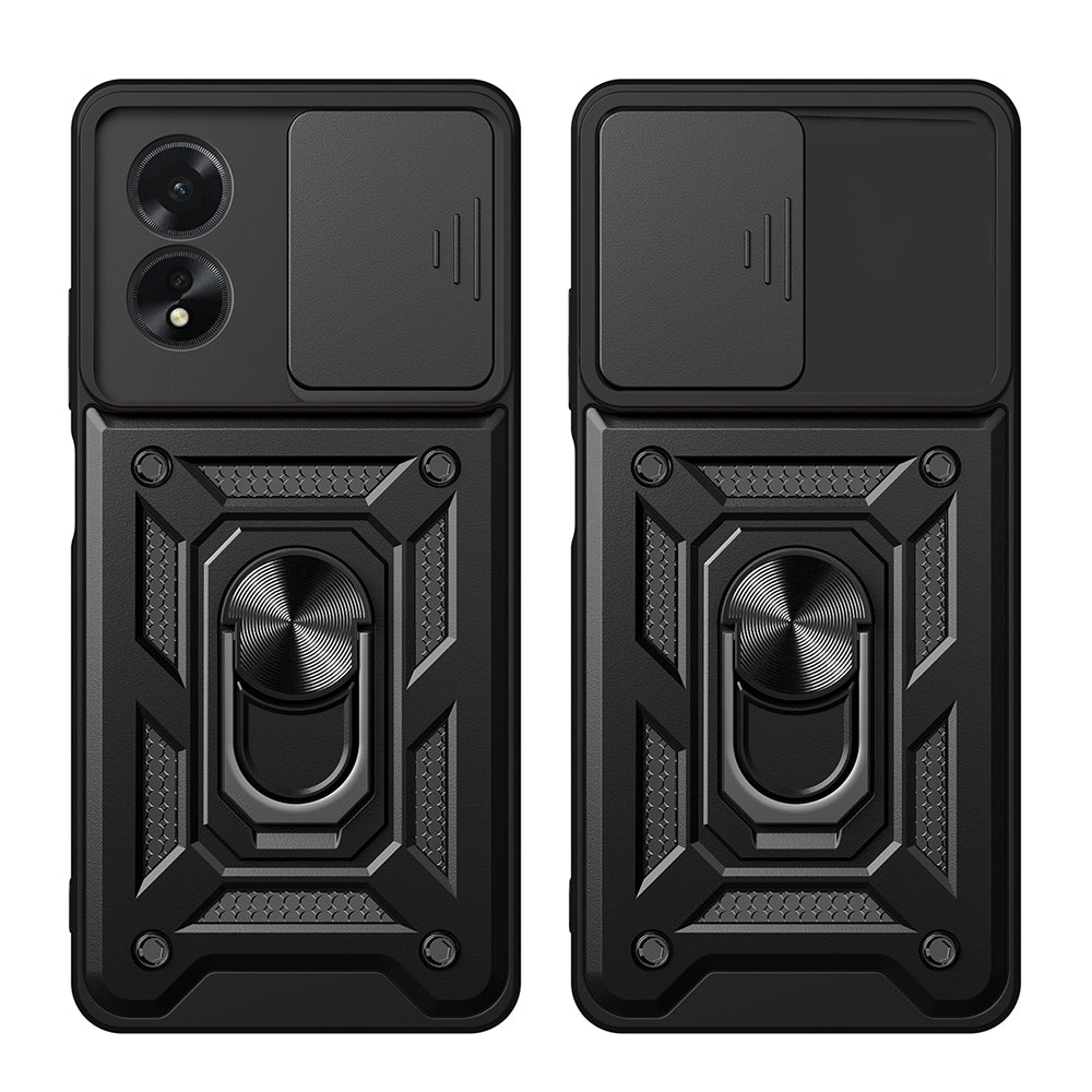 Husa de protectie Techsuit CamShield Series compatibila cu Oppo A18, acoperire spate, verde