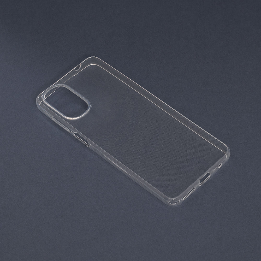 Husa de protectie Techsuit Clear Silicone compatibila cu Motorola Moto G22, acoperire spate, transparent