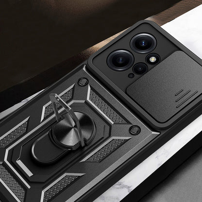 Husa de protectie Techsuit CamShield Series compatibila cu Xiaomi Redmi 12 4G, acoperire spate, albastru