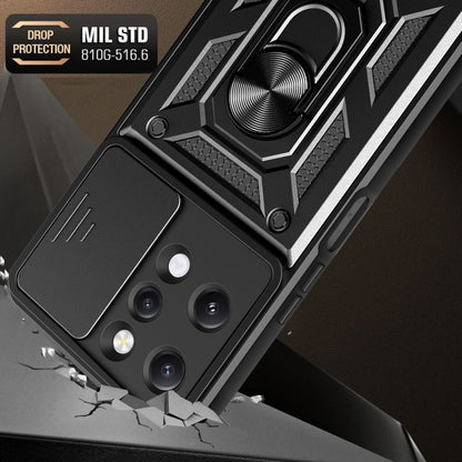 Husa de protectie Techsuit CamShield Series compatibila cu Xiaomi Redmi 12 4G, acoperire spate, rose gold