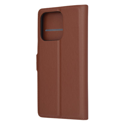 Husa de protectie Techsuit Leather Folio compatibila cu Honor X8b, acoperire spate, maro