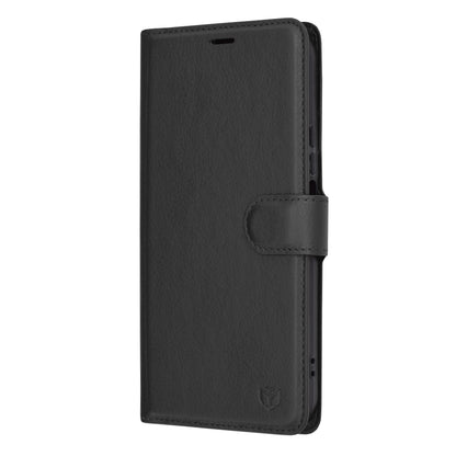 Husa de protectie Techsuit Leather Folio compatibila cu Honor X8b, acoperire spate, negru