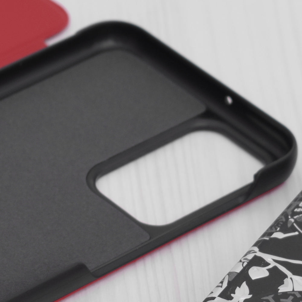 Husa de protectie Techsuit eFold Series compatibila cu Samsung Galaxy A23 5G, acoperire spate, rosu