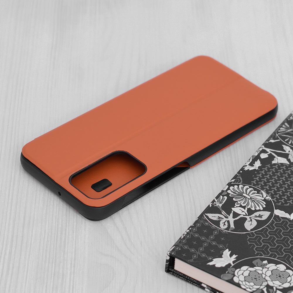 Husa de protectie Techsuit eFold Series compatibila cu Samsung Galaxy A23 5G, acoperire spate, oranj