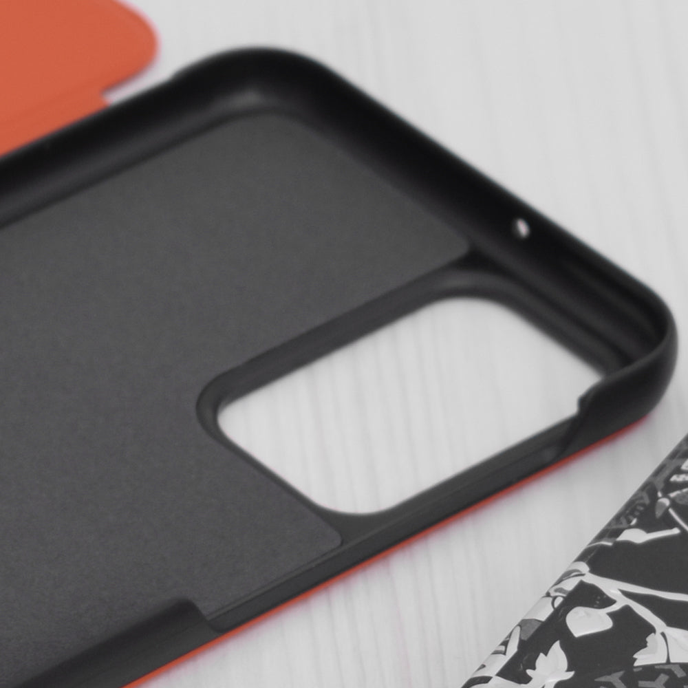 Husa de protectie Techsuit eFold Series compatibila cu Samsung Galaxy A23 5G, acoperire spate, oranj