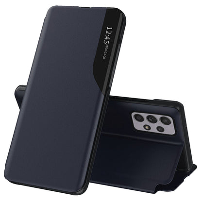 Husa de protectie Techsuit eFold Series compatibila cu Samsung Galaxy A23 4G, acoperire spate, albastru