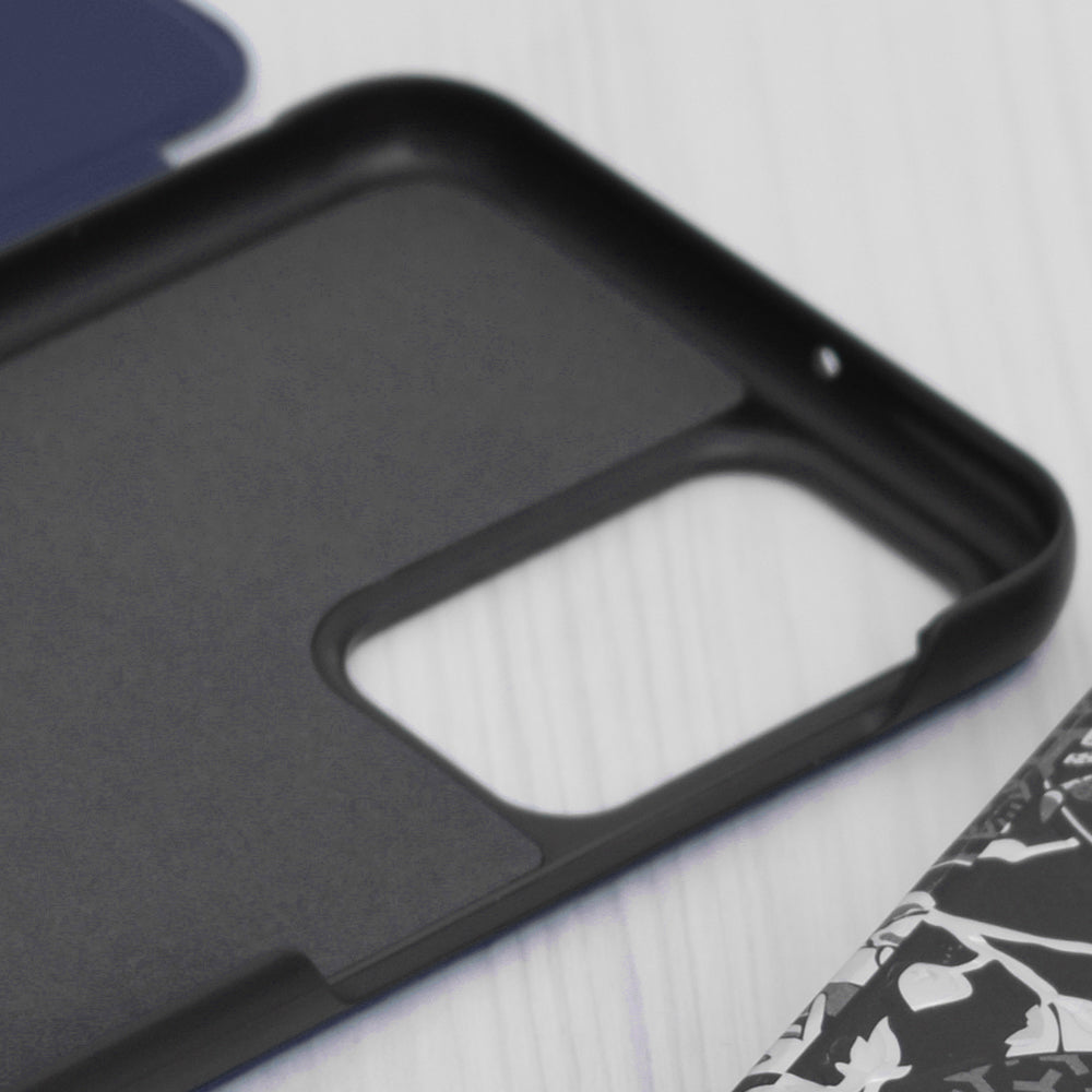 Husa de protectie Techsuit eFold Series compatibila cu Samsung Galaxy A23 5G, acoperire spate, albastru