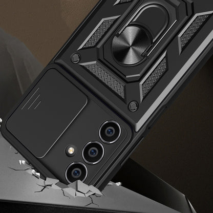 Husa de protectie Techsuit CamShield Series compatibila cu Samsung Galaxy S23 FE, acoperire spate, rose gold