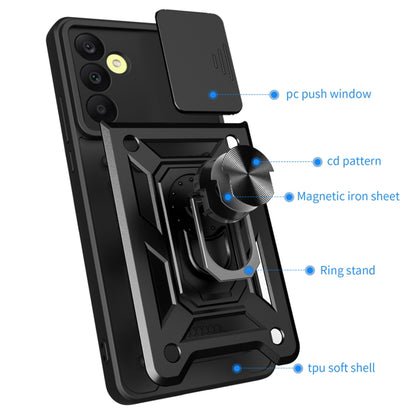 Husa de protectie Techsuit CamShield Series compatibila cu Samsung Galaxy A25 5G, acoperire spate, rose gold