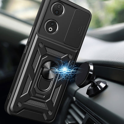 Husa de protectie Techsuit CamShield Series compatibila cu Honor 90, acoperire spate, rose gold