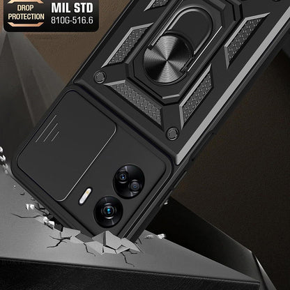 Husa de protectie Techsuit CamShield Series compatibila cu Honor 90 Lite, acoperire spate, rose gold