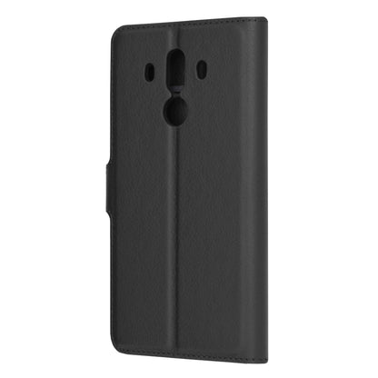 Husa de protectie Techsuit Leather Folio compatibila cu Huawei Mate 10 Pro, acoperire spate, negru