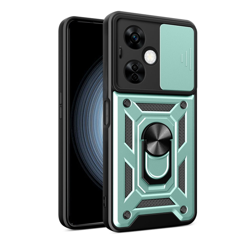 Husa de protectie Techsuit CamShield Series compatibila cu OnePlus Nord CE 3 Lite, acoperire spate, verde