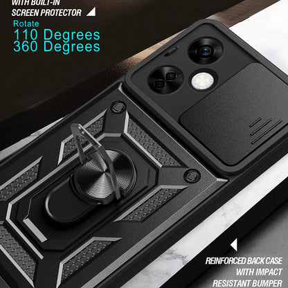 Husa de protectie Techsuit CamShield Series compatibila cu OnePlus Nord CE 3 Lite, acoperire spate, verde