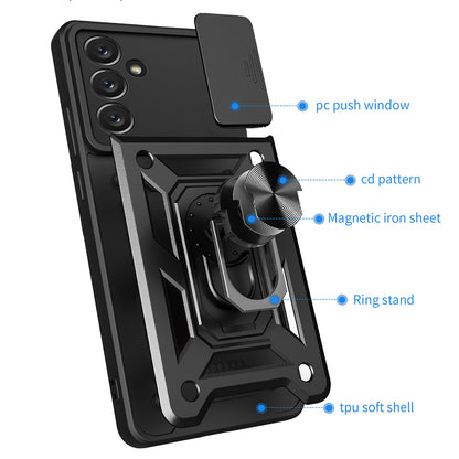 Husa de protectie Techsuit CamShield Series compatibila cu Samsung Galaxy A14 5G, acoperire spate, verde