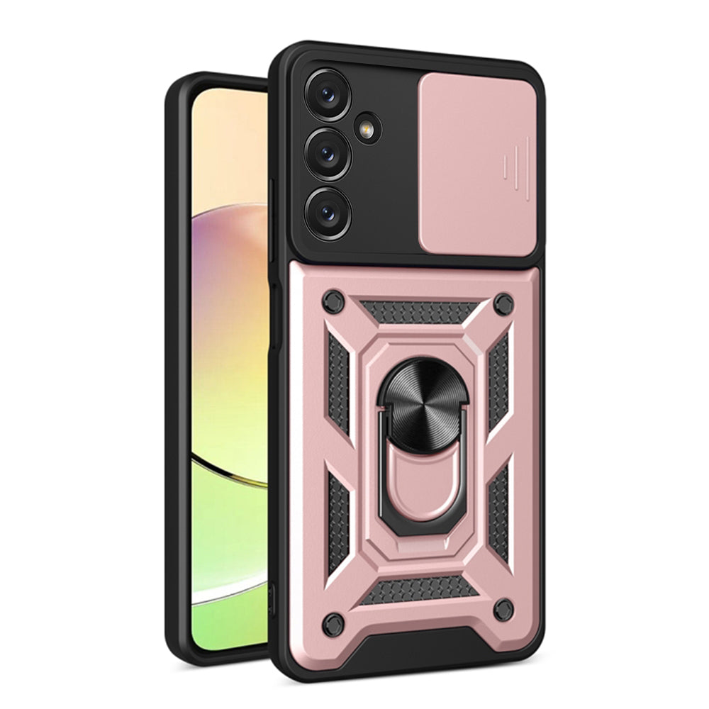 Husa de protectie Techsuit CamShield Series compatibila cu Samsung Galaxy A14 5G, acoperire spate, rose gold