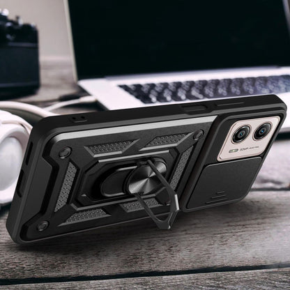 Husa de protectie Techsuit CamShield Series compatibila cu Motorola Moto G13, acoperire spate, rose gold